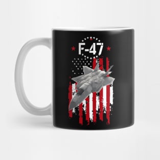 Funny F47 Fighter Jet Trump Shirt F-47 Jet Fighter Aircraft Mug